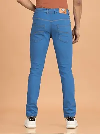 Elegant Denim Solid Jeans For Men And Boys-thumb1