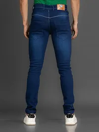 Elegant Denim Solid Jeans For Men And Boys-thumb1