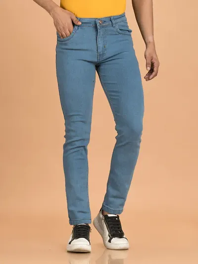 Trending Denim Mid-Rise Jeans 