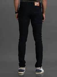 Elegant Denim Solid Jeans For Men And Boys-thumb1