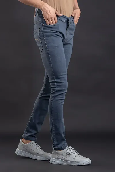 Trending Denim Mid-Rise Jeans 