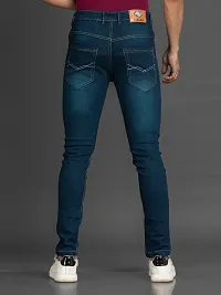 Elegant Denim Solid Jeans For Men And Boys-thumb1