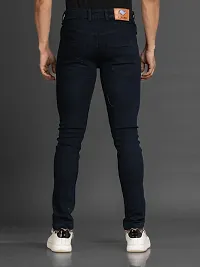 Elegant Denim Solid Jeans For Men And Boys-thumb1