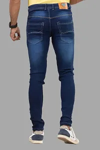 Elegant Denim Solid Jeans For Men And Boys-thumb1