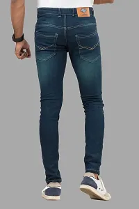 Elegant Denim Solid Jeans For Men And Boys-thumb1