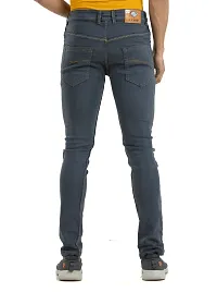 Elegant Denim Solid Jeans For Men And Boys-thumb1