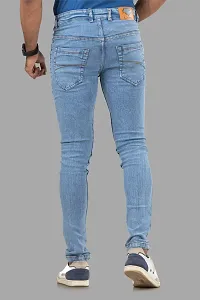 Elegant Denim Solid Jeans For Men And Boys-thumb1