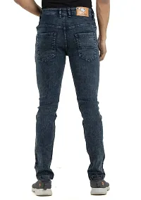 Elegant Denim Solid Jeans For Men And Boys-thumb1