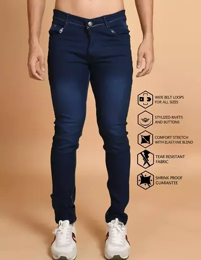 Trending Denim Mid-Rise Jeans 