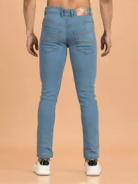 Elegant Denim Solid Jeans For Men And Boys-thumb1