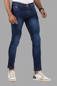 Elegant Denim Solid Jeans For Men And Boys-thumb2