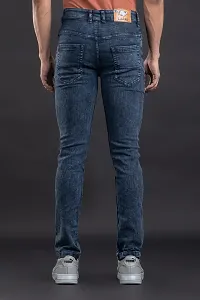 Elegant Denim Solid Jeans For Men And Boys-thumb1