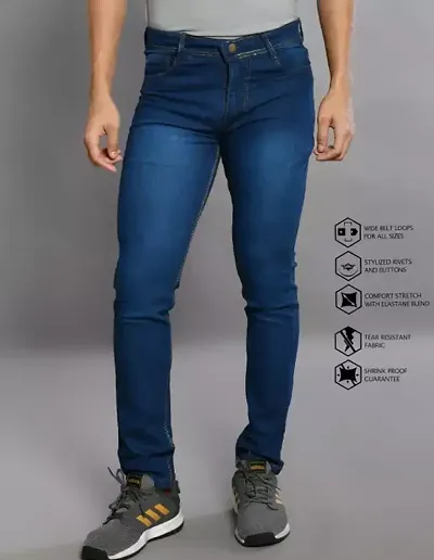 Trending Denim Mid-Rise Jeans 