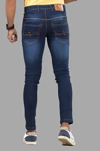 Elegant Denim Solid Jeans For Men And Boys-thumb1