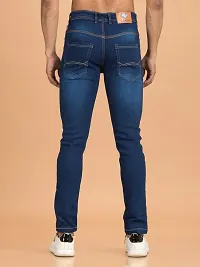 Elegant Denim Solid Jeans For Men And Boys-thumb1