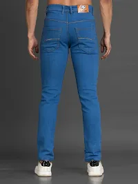 Elegant Denim Solid Jeans For Men And Boys-thumb1