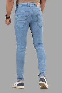 Elegant Denim Solid Jeans For Men And Boys-thumb1