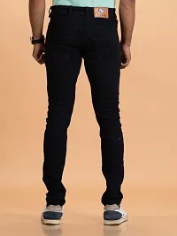 Elegant Denim Solid Jeans For Men And Boys-thumb1