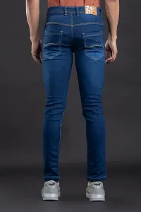 Elegant Denim Solid Jeans For Men And Boys-thumb1