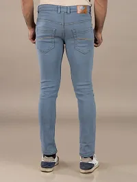 Elegant Denim Solid Jeans For Men And Boys-thumb1