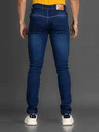 Elegant Denim Solid Jeans For Men And Boys-thumb1