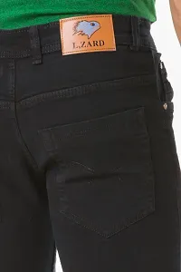 Elegant Denim Solid Jeans For Men And Boys-thumb4