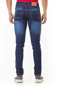 Elegant Denim Solid Jeans For Men And Boys-thumb1