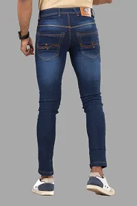 Elegant Denim Solid Jeans For Men And Boys-thumb1