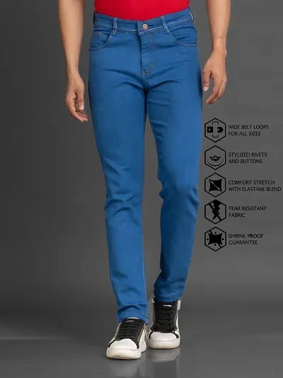 L-Zard Denim Jeans For Men At Best Price