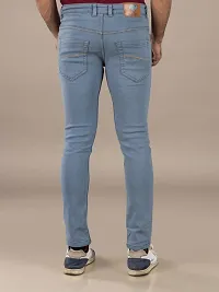 Elegant Denim Solid Jeans For Men And Boys-thumb1