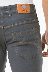 Elegant Denim Solid Jeans For Men And Boys-thumb4