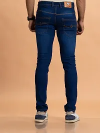 Elegant Denim Solid Jeans For Men And Boys-thumb1