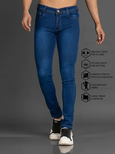 Best Selling Denim Mid-Rise Jeans 