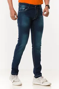 Elegant Denim Solid Jeans For Men And Boys-thumb3