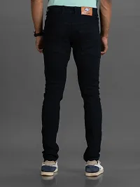 Elegant Denim Solid Jeans For Men And Boys-thumb1