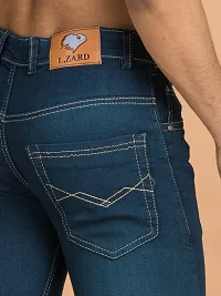 Elegant Denim Solid Jeans For Men And Boys-thumb4