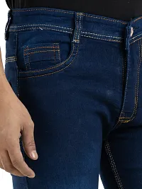 Elegant Denim Solid Jeans For Men And Boys-thumb4