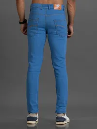 Elegant Denim Solid Jeans For Men And Boys-thumb1