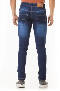 Elegant Denim Solid Jeans For Men And Boys-thumb1