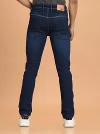 Elegant Denim Solid Jeans For Men And Boys-thumb1