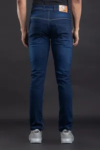 Elegant Denim Solid Jeans For Men And Boys-thumb1