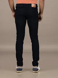 Elegant Denim Solid Jeans For Men And Boys-thumb1