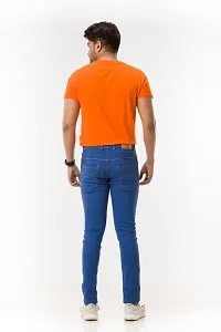 Elegant Denim Solid Jeans For Men And Boys-thumb1