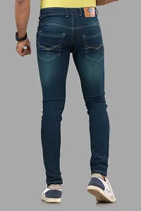 Elegant Denim Solid Jeans For Men And Boys-thumb1