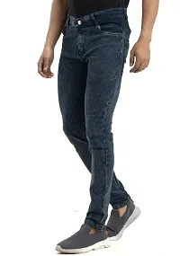 Elegant Denim Solid Jeans For Men And Boys-thumb4