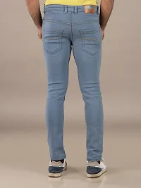 Elegant Denim Solid Jeans For Men And Boys-thumb1