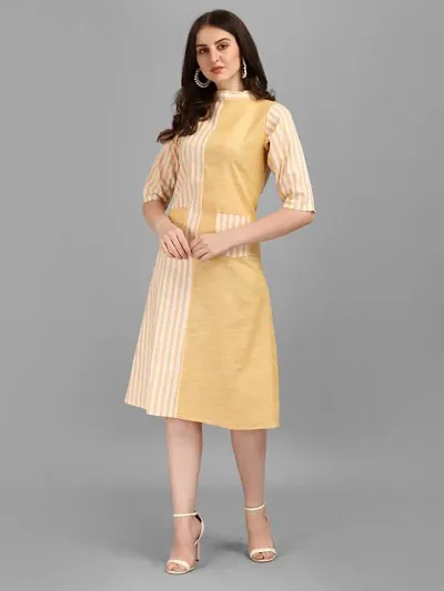 Stylish A-Line Dress For Women