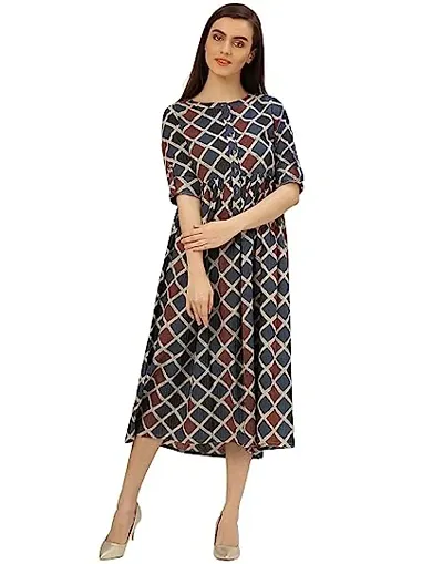 Stylish A-Line Dress For Women