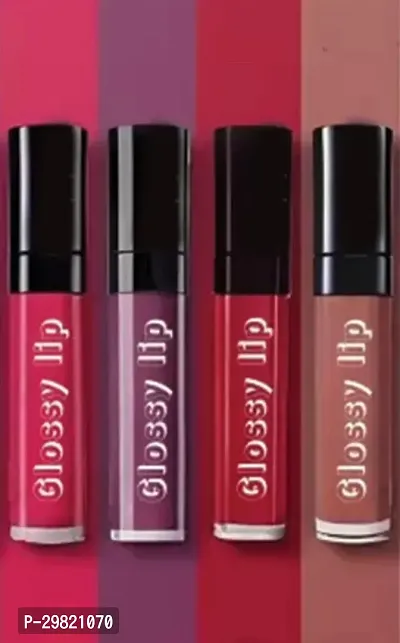 Beautiful Long Lasting Liquid Lipstick Combo Of 4