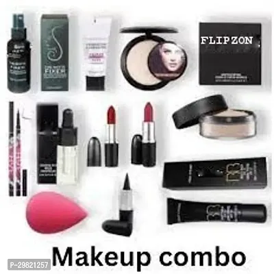 Attractive Long Lasting Skin Care Makeup Kits Combo Of 12-thumb0